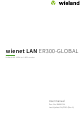 weiland wienet LAN ER300-GLOBAL User Manual