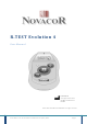 Novacor R.TEST Evolution 4 User Manual