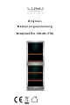 Caso WineChef Pro 126-2D Original Operating Manual