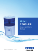 Aqua Cooler AC-MINICOOLER Usage And Care Manual
