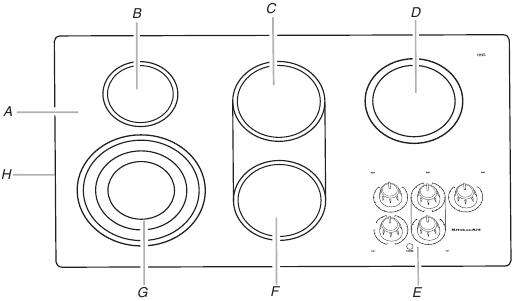 Cooktops - 36 inch Smart Control Model