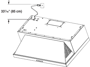 Grounded 3 prong outlet length and location