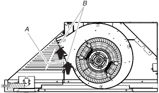 Installing the Device - Step 5 - Rotate the blower