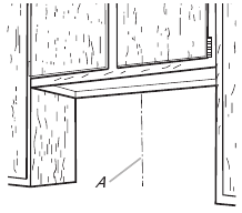 Determine Wiring Hole Location - Step 1