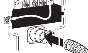 Direct Wire Strain Relief - Step 2