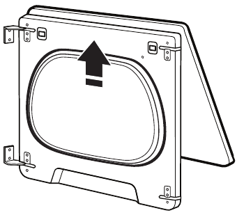 Remove the door assembly - Step 4