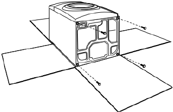 Prepare dryer for leveling legs
