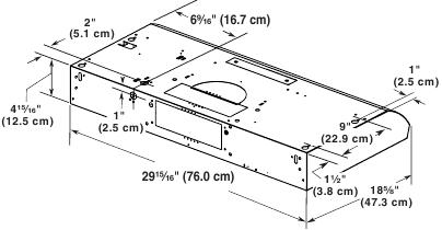 Location Requirements - Product Dimensions