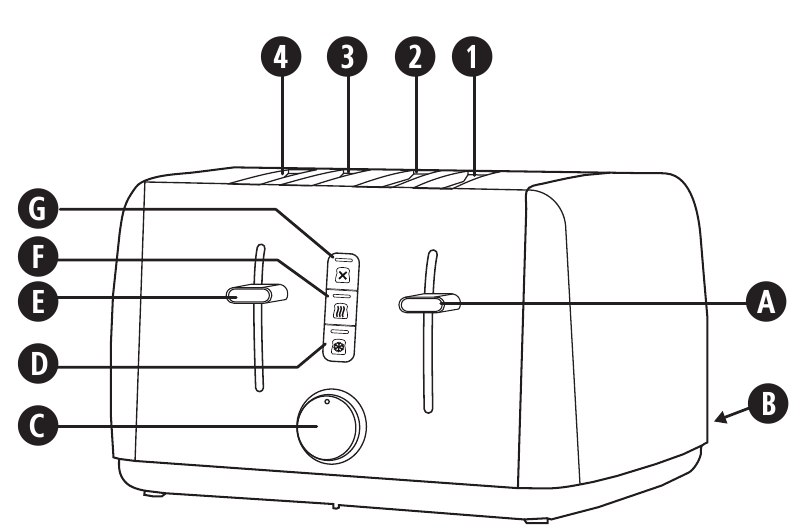 Breville Colour VTT760 - Stainless Steel 4 Slice Toaster Manual ...