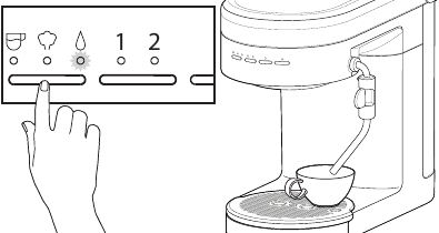 Using Hot Water Feature - Step 1