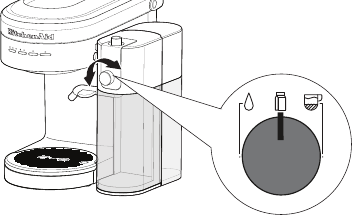 Using the Milk Frother Attachment - For Hot Milk