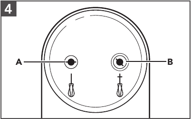 ATTACHING THE ACCESSORIES - Step 4
