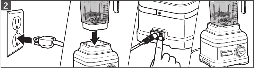 PRODUCT USAGE - Step 2 - Turning on the unit
