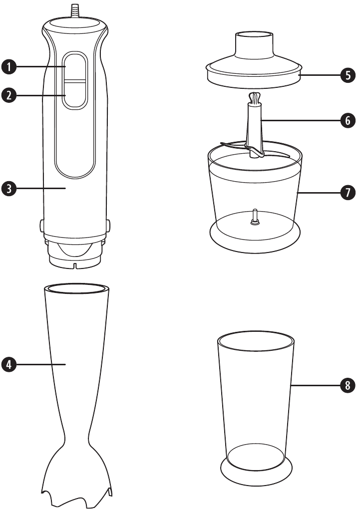 Breville VHB067 500W Hand Blender and Chopper Manual ManualsLib