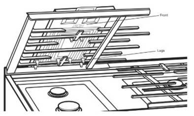 Install Griddle (on some models) - Step 1
