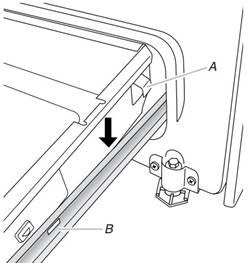 Remove/Replace Drawer (On some models) - Step 2