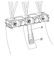 4-Wire Connection: Power Supply Cord - Step 1