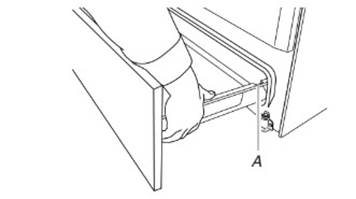 Storage Drawer (on some models) - Step 1