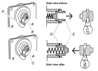To Convert Gas Pressure Regulator (Propane Gas to Natural Gas) - Step 2