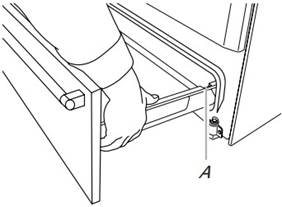 Storage Drawer (on some models) - Step 1