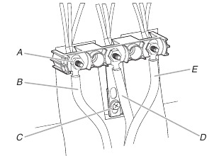 3-Wire Connection: Power Supply Cord - Step 2