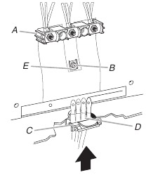 4-Wire Connection: Power Supply Cord - Step 2