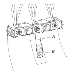 4-Wire Connection: Power Supply Cord - Step 1