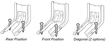 Install Anti-Tip Bracket - Step 2