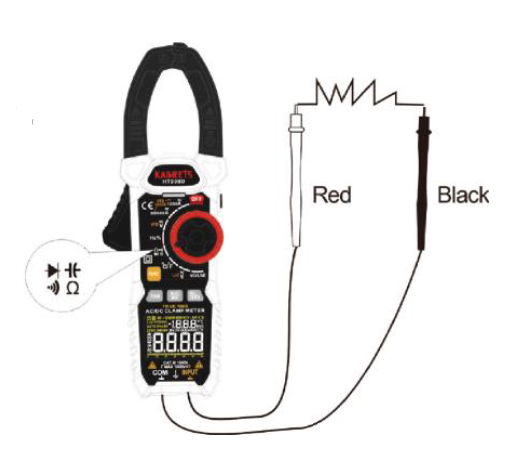 KAIWEETS HT208D - True-rms Digital Clamp Meter Manual | ManualsLib