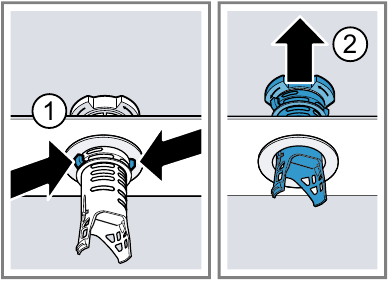 Cleaning filters - Step 2