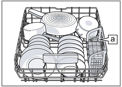 Loading dishes in the lower rack