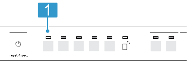 Setting intensive drying - Step 2