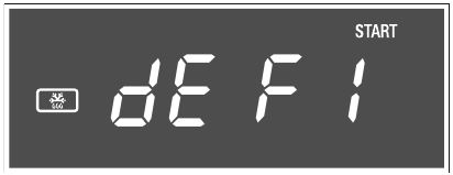 Setting Auto Defrost