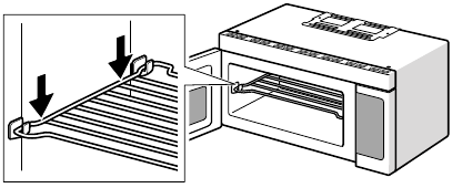 Using the metal rack