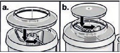 Use of mixing bowl with dough hook - Step 2