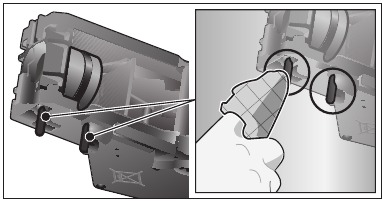 Cleaning the brewing unit - Step 3