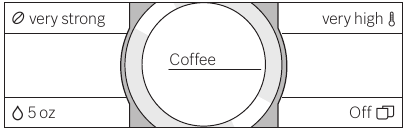 Preparation using coffee beans