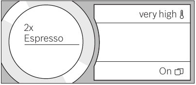 Using Two cups at once function