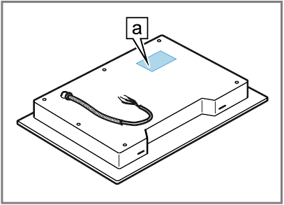 Rating plate location