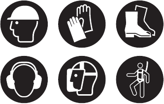 Device Safety Warnings - Using safety equipment