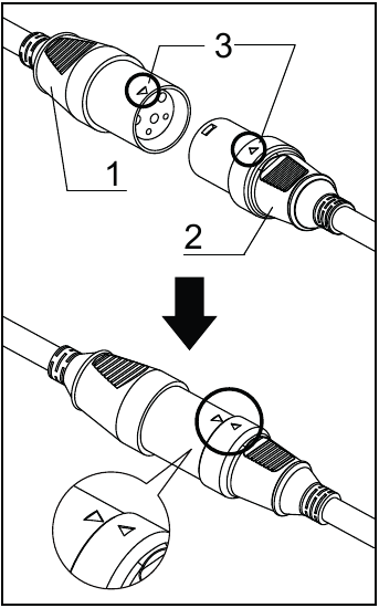 OPERATIONS - Step 2 - Insert the plug