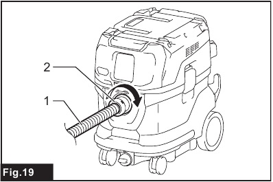 Connection to cleaner - Step 2