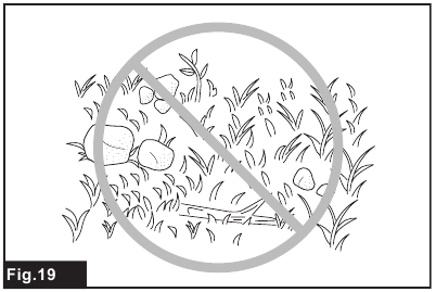 Operating the machine - Step 1