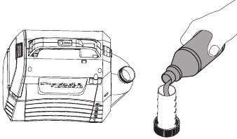 Making Mixture - Step 1 - Measure the liquid