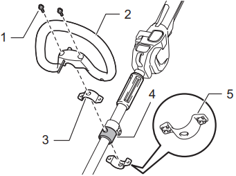 ASSEMBLY - Installing the handle