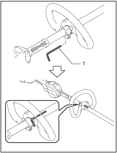 ASSEMBLY - Hex wrench storage