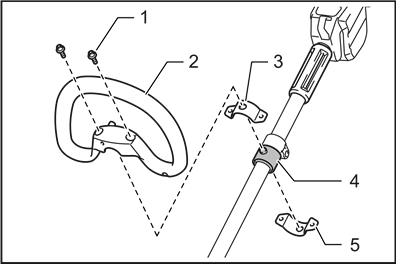 ASSEMBLY - Installing the handle