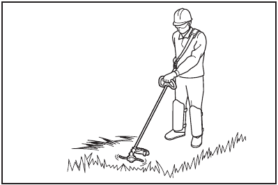 Correct handling of the tool