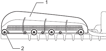 Installing or removing the shear blades - Step 19
