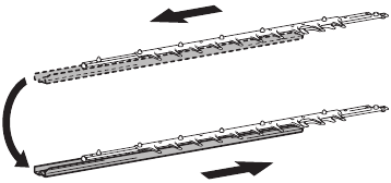 Installing or removing the shear blades - Step 7